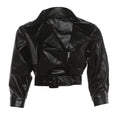 Tie-Waist Cropped Jacket