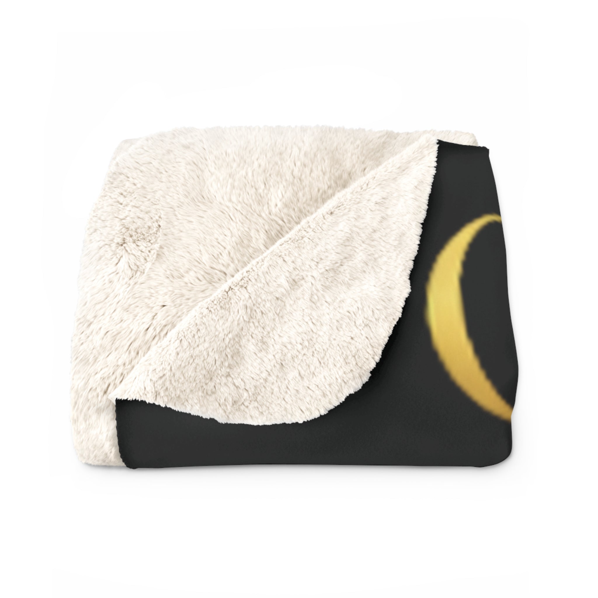 Queen Energy Sherpa Blanket — Luxurious Crown & Rose Fleece Throw