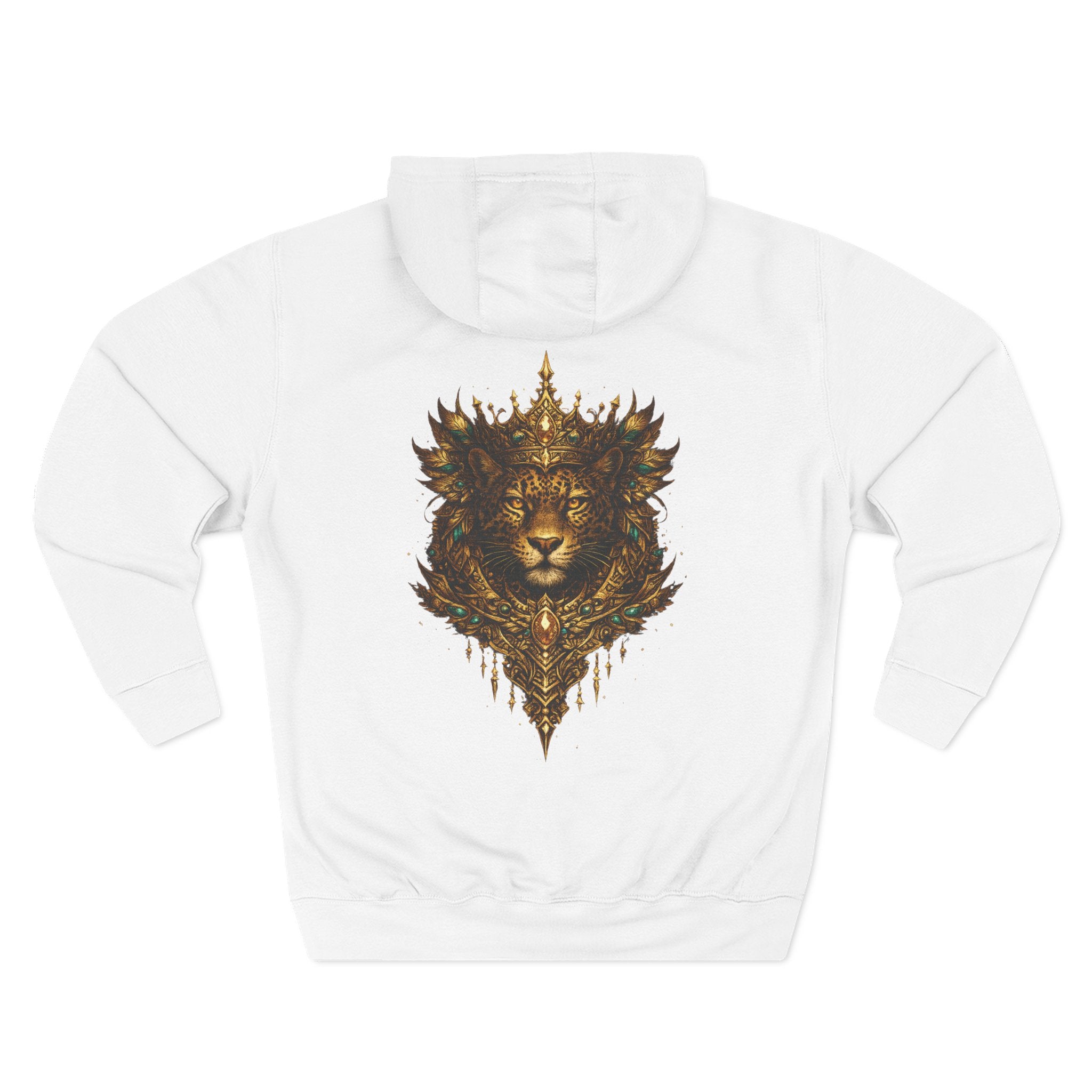 Golden Crowned Jaguar — Graphic Fleece Pullover
