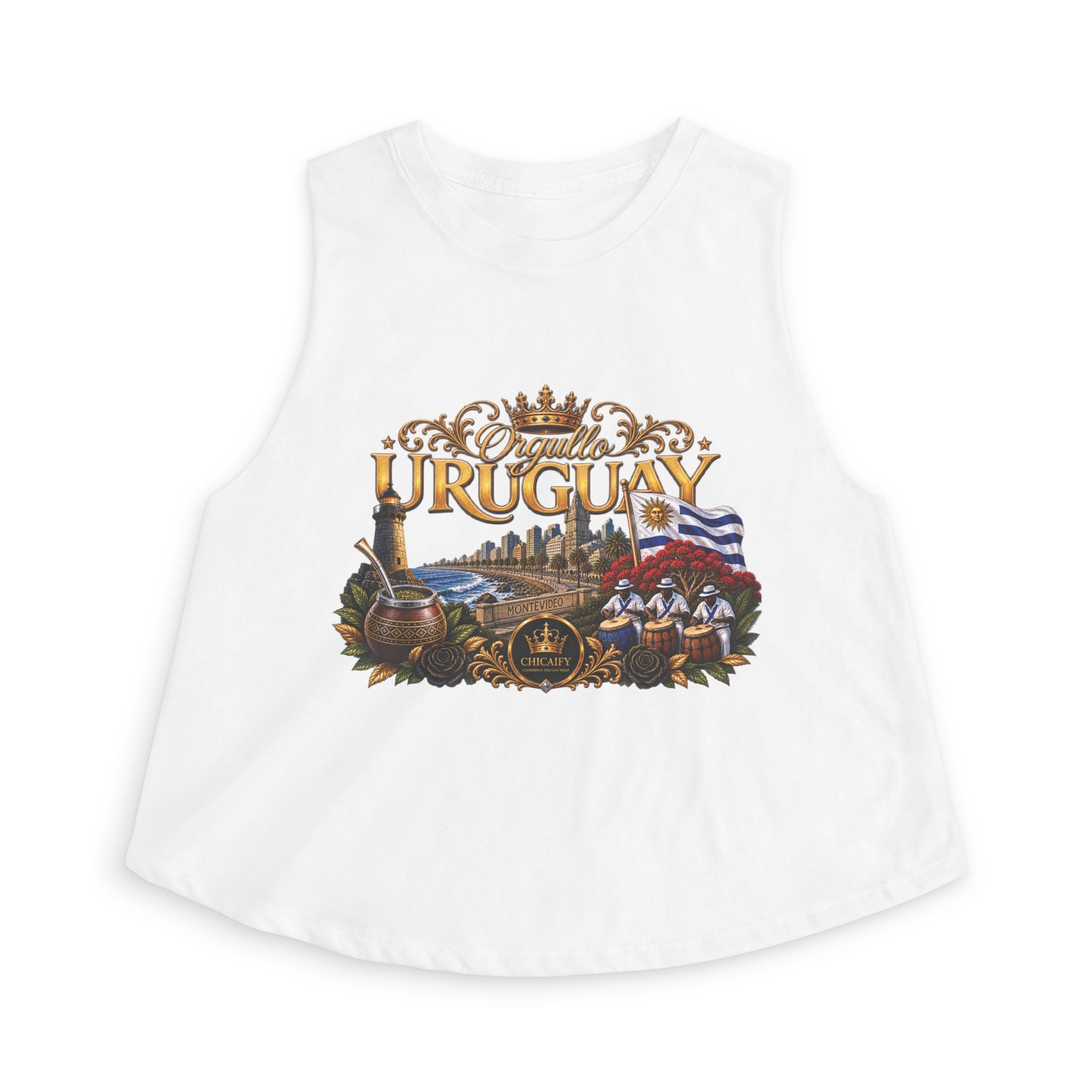 Orgullo Uruguay — Raíces Unidas Collection | Crop Top