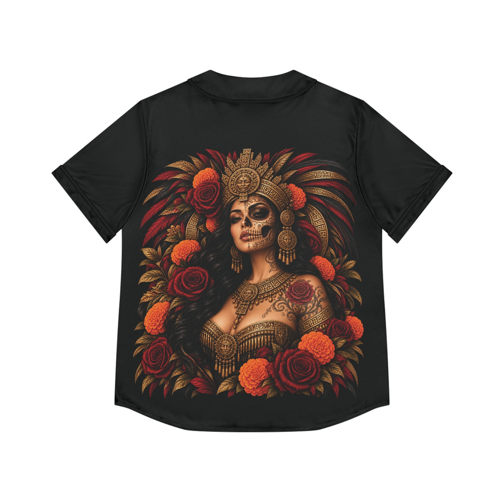 Reina Azteca: Entre Rosas y Cempasúchil | 9Women's Jersey