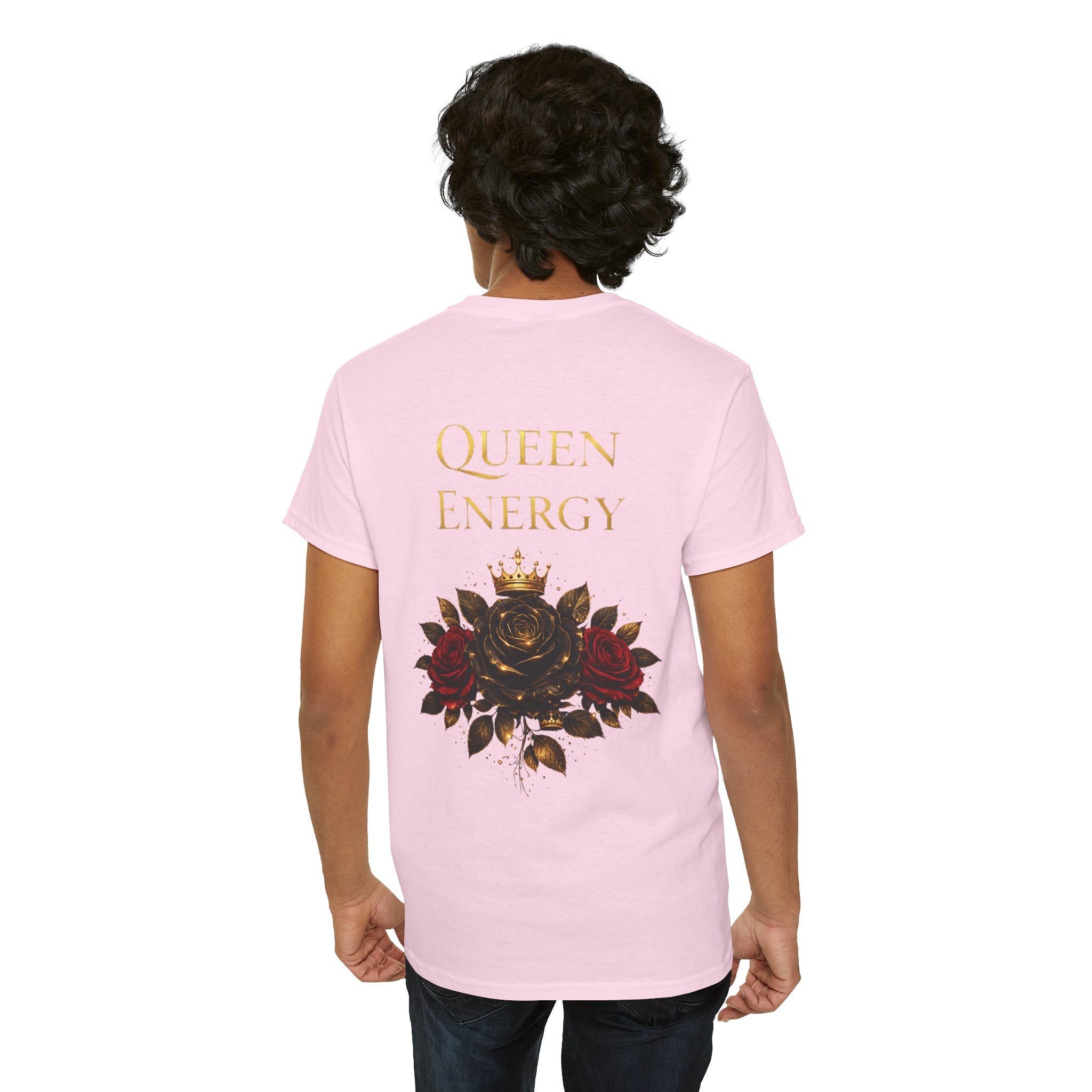 Queen Energy Tee — Floral Crown Graphic T‑Shirt