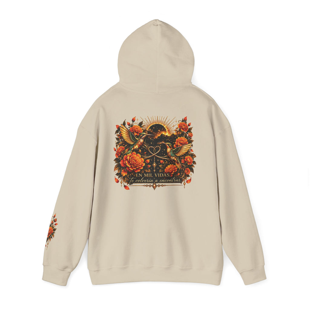 En Mil Vidas, Te Volvería a Encontrar | Chicaify | Unisex Heavy Blend™ Hooded Sweatshirt