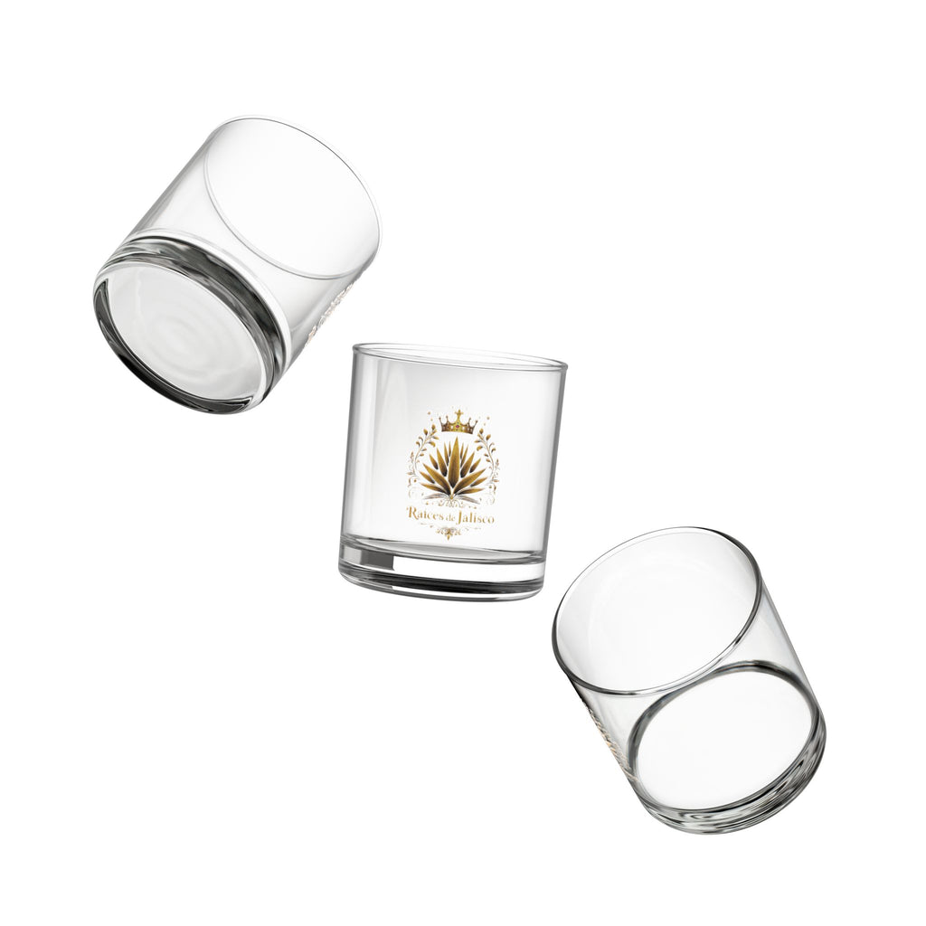 Gold Crown Agave Rocks Glass — 10oz Whiskey Tumbler