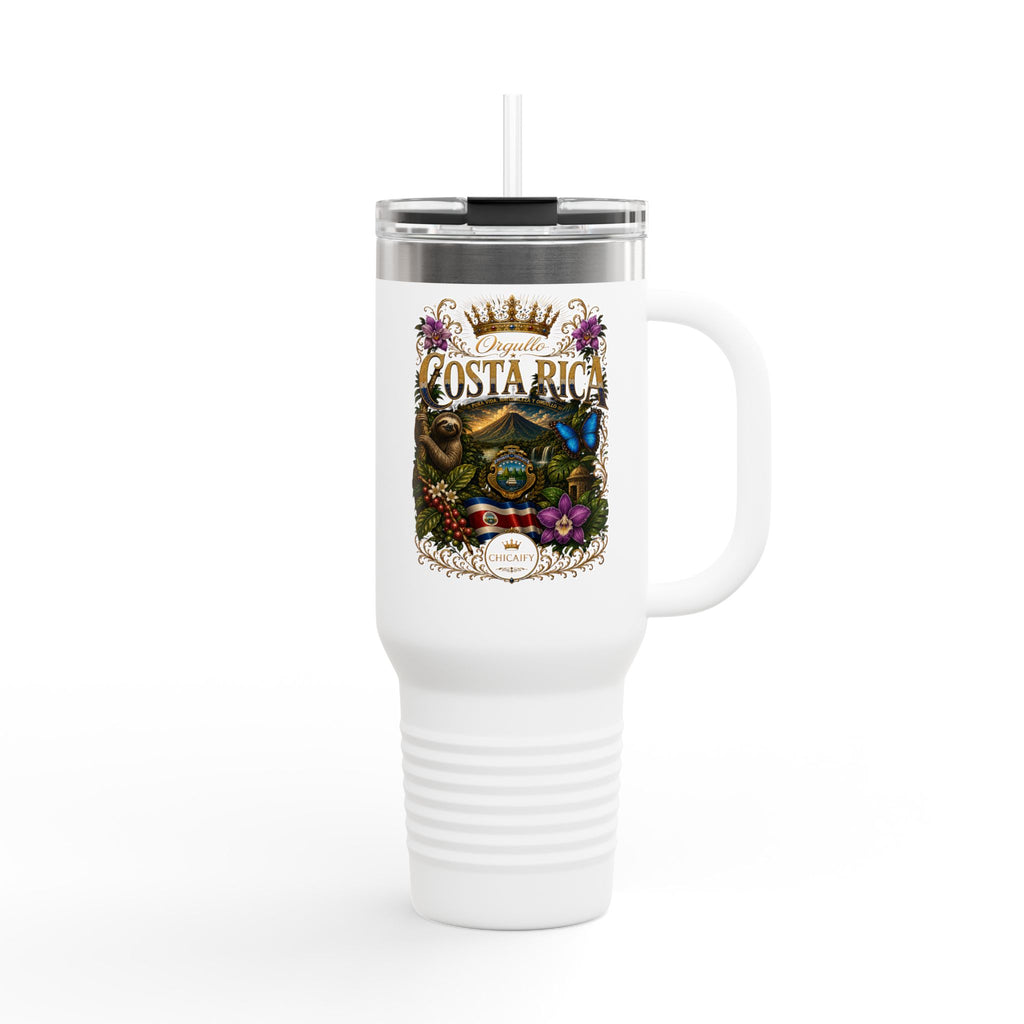 Pura Vida Eterna | Costa Rica Heritage Insulated Travel Mug, 40oz