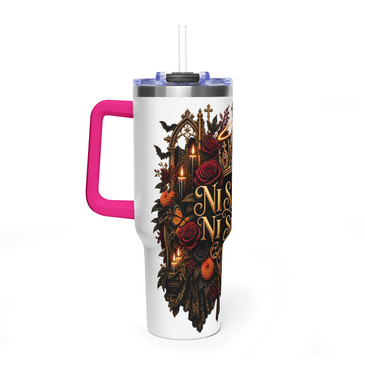 Ni Santa, Ni Sumisa | Vacuum Thermal Tumbler, 40oz