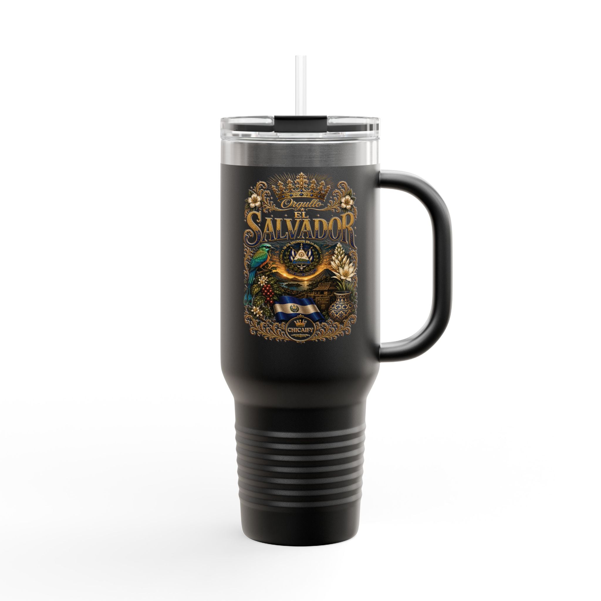 Corazon de Volcanes / El Salvador Heritage 40oz Insulated Travel Mug