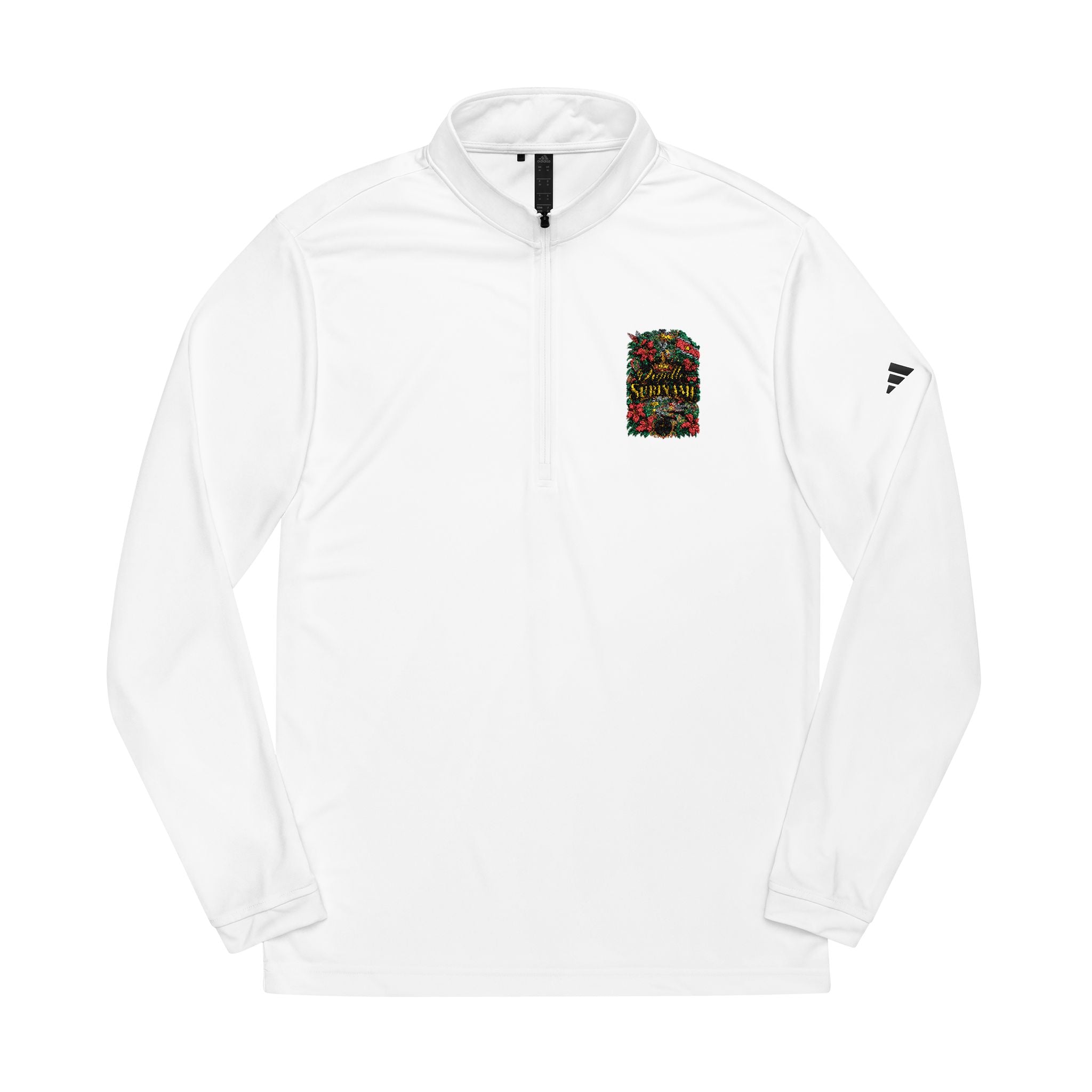 Orgullo Suriname — Raíces Unidas Collection | adidas® Quarter-Zip Pullover (Embroidery)
