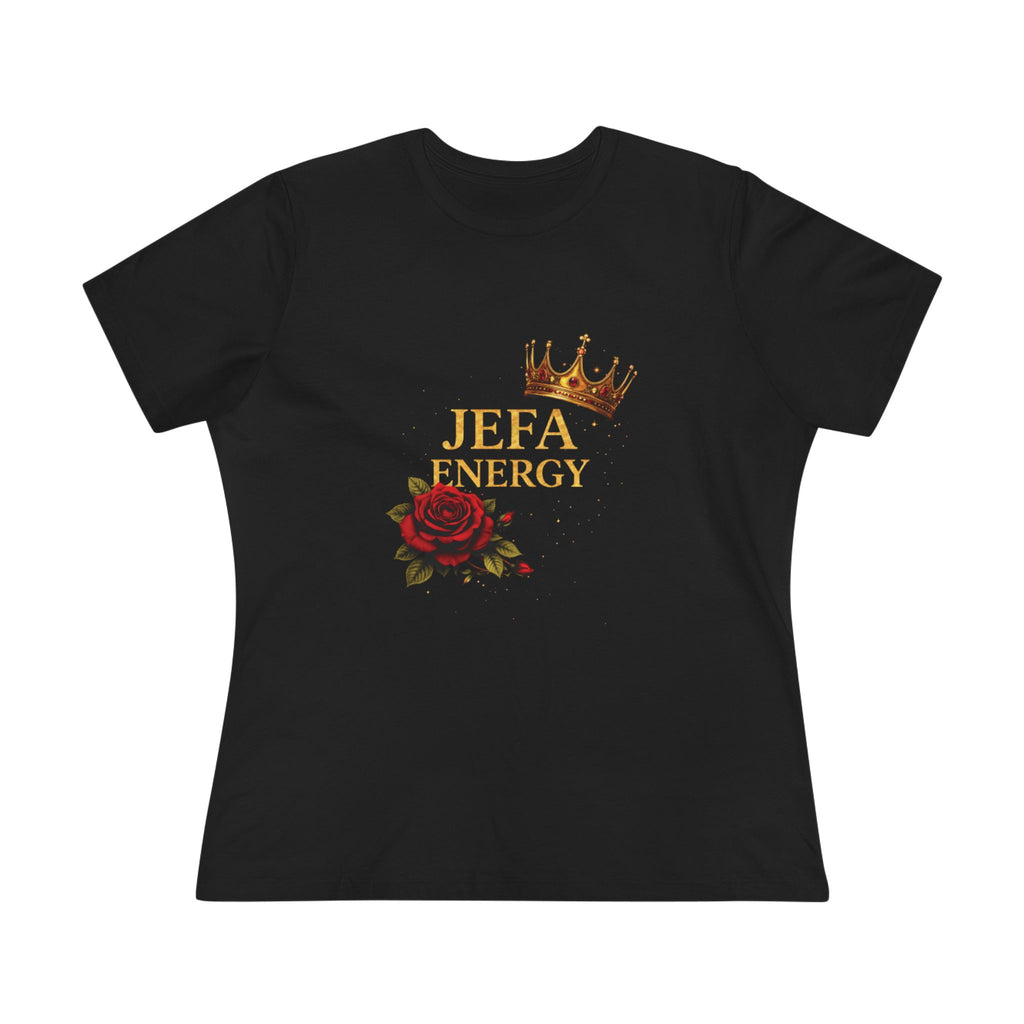 Jefa Energy Crown & Rose Graphic Tee