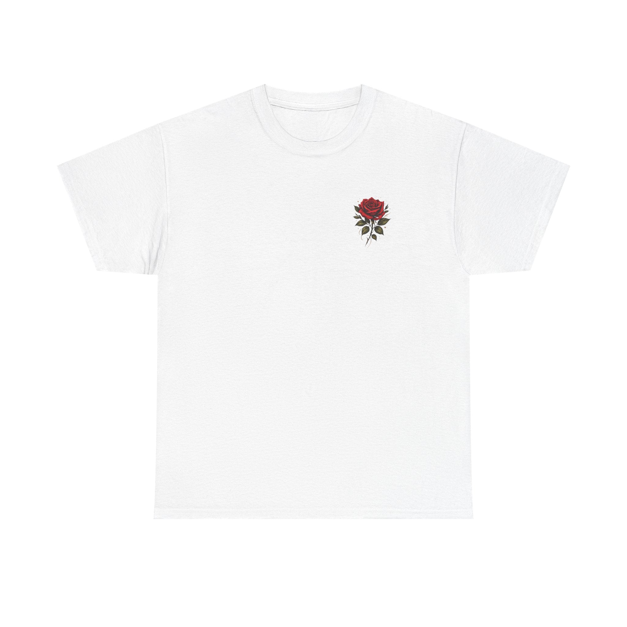 Rose Crown Tee — "Soft Heart Cold Mind" Graphic T-Shirt