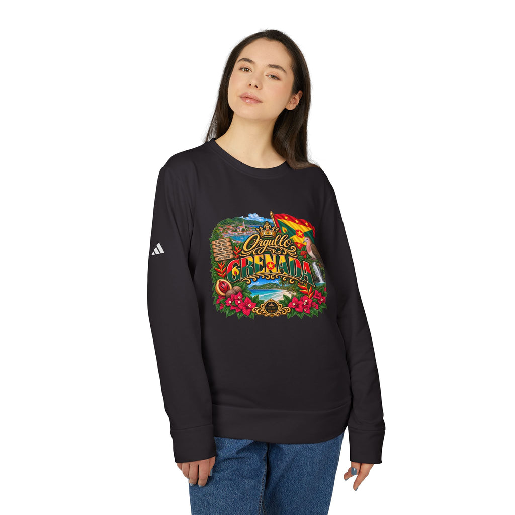 Orgullo Grenada — Raíces Unidas Collection | adidas Fleece Crewneck Sweatshirt