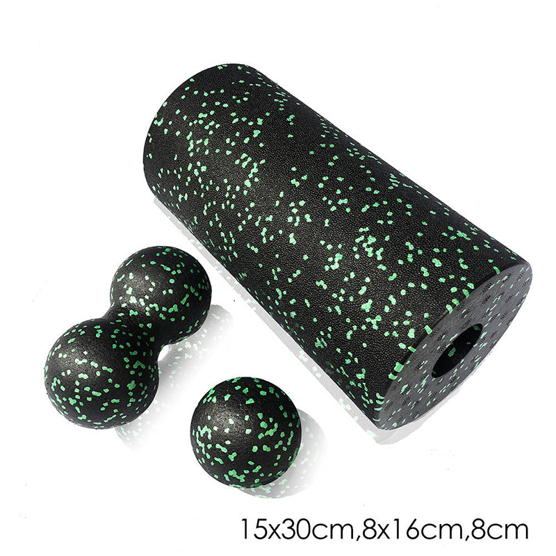 Foam Roller & Massage Ball Set