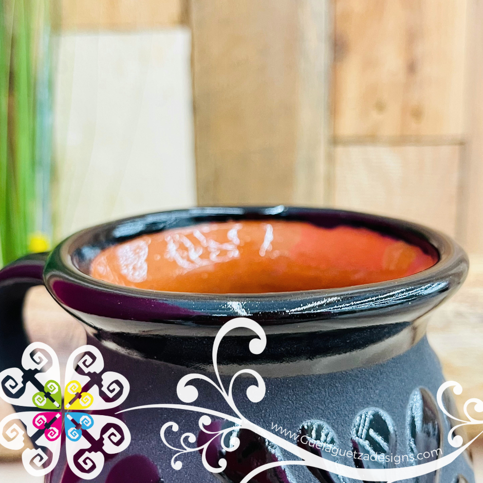 Black Espiga Pato Pitcher Set - 4 Mugs