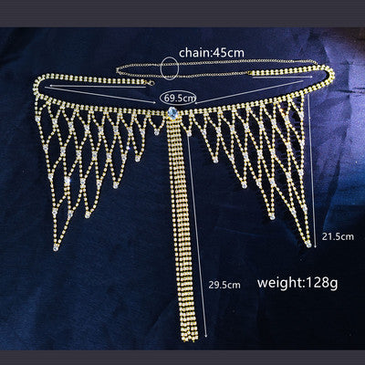 Rhinestone Body Chain Accessories