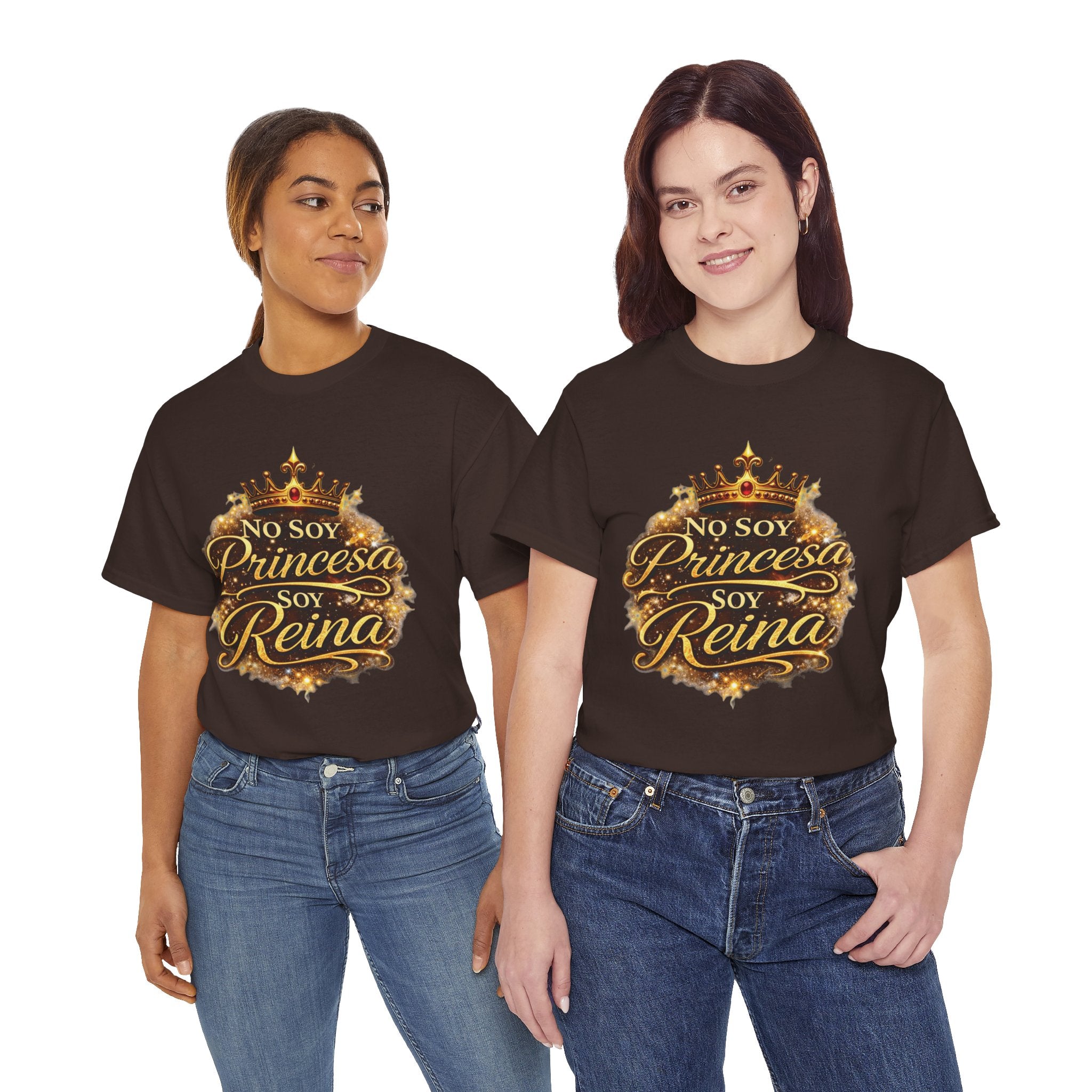 T-Shirt — "No Soy Princesa, Soy Reina" Tee
