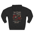 "Not Fragile Like a Flower, Fragile Like a Bomb" Graphic Hoodie