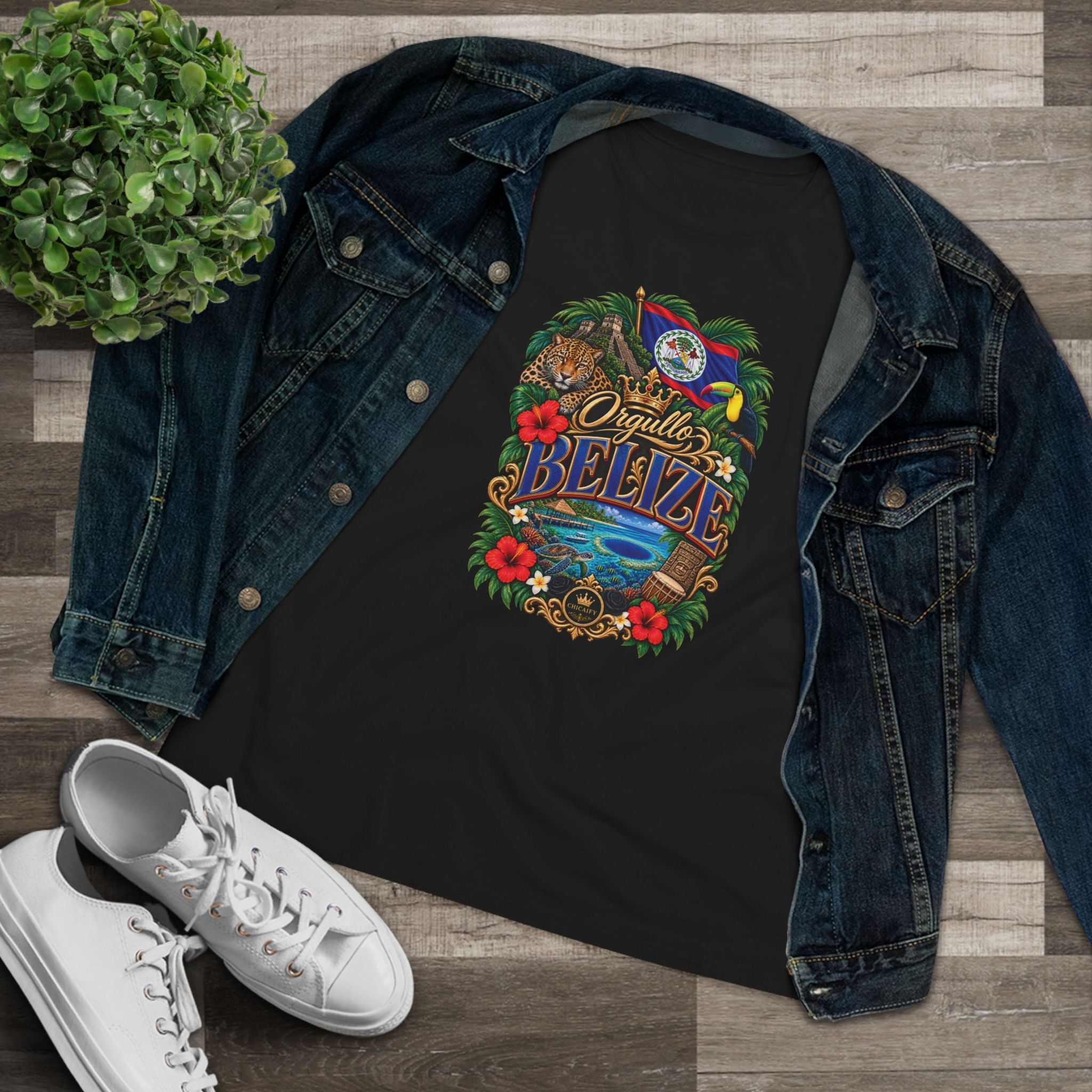 Orgullo Belize — Raíces Unidas Collection |  Cotton Tee