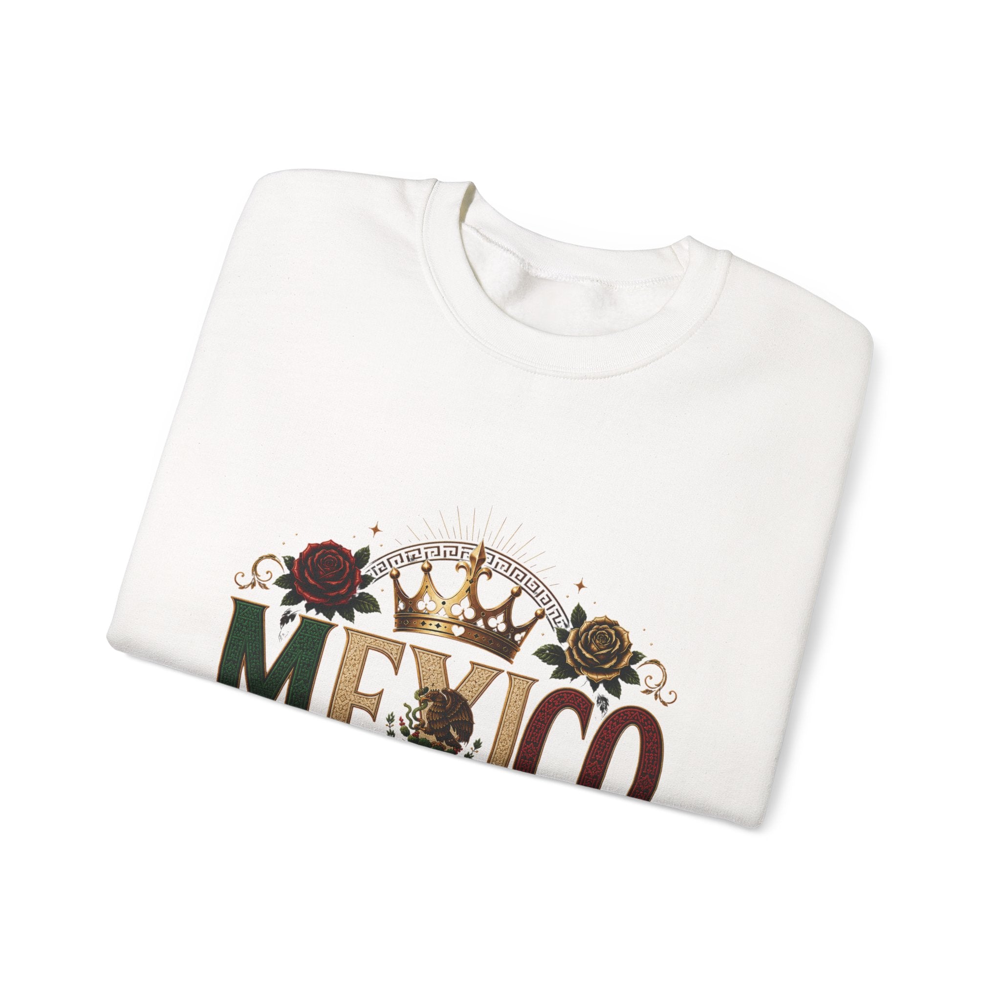 Orgullo Mexicano Crewneck Sweatshirt - Viva México Graphic Pullover