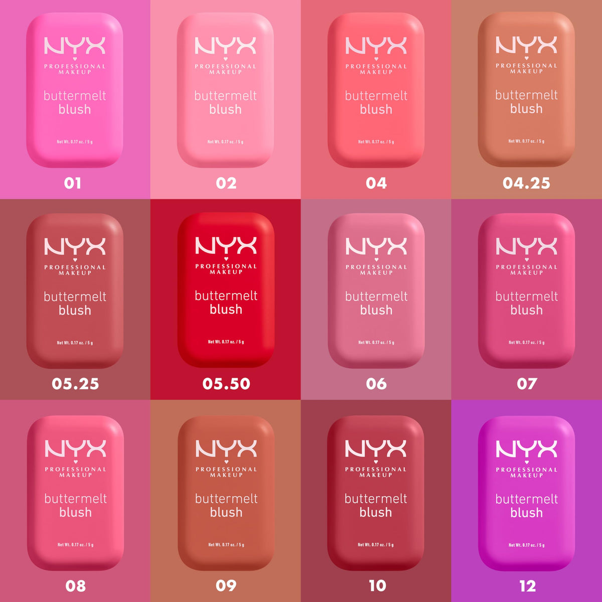 NYX Professional Makeup Buttermelt Powder Blush