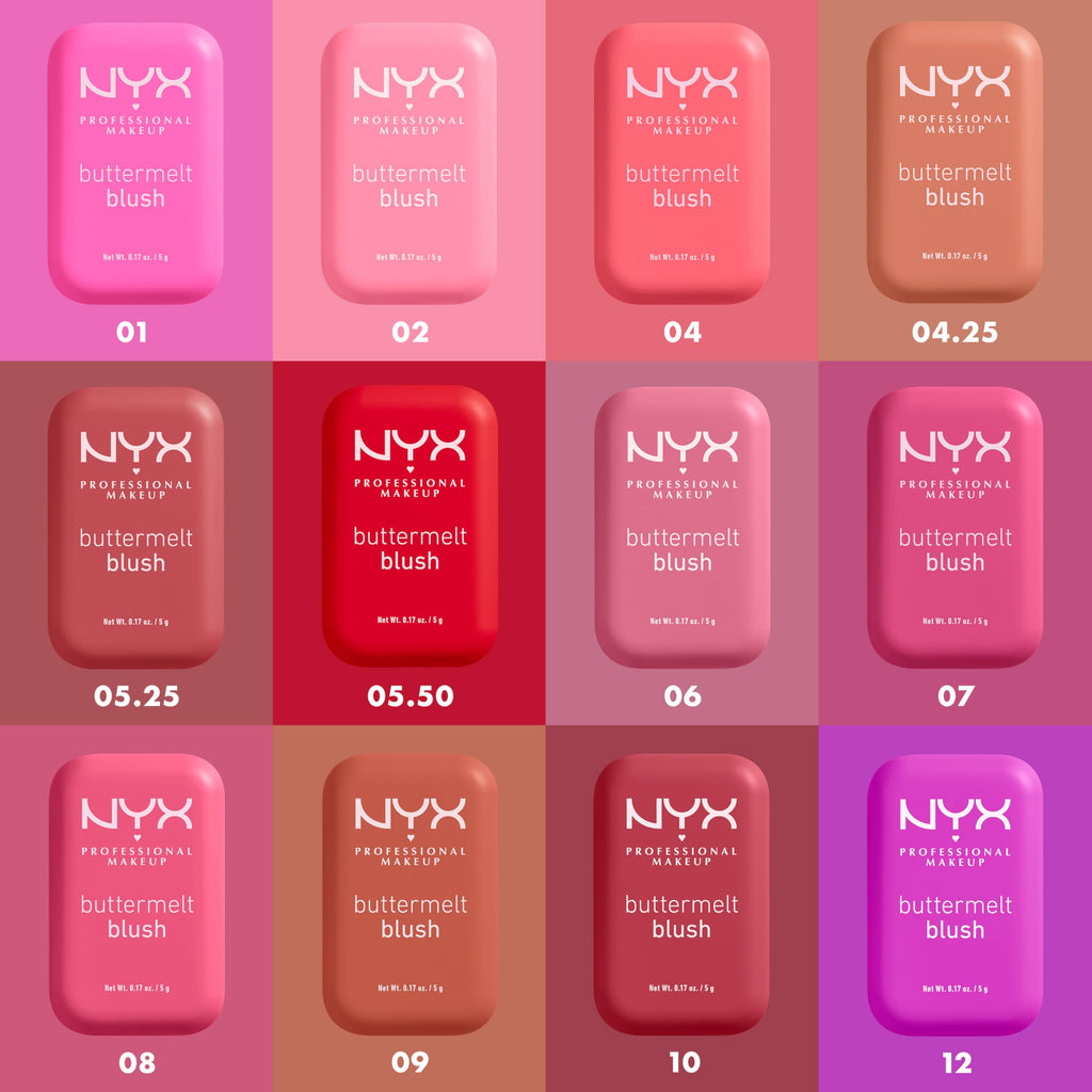 NYX Professional Makeup Buttermelt Powder Blush