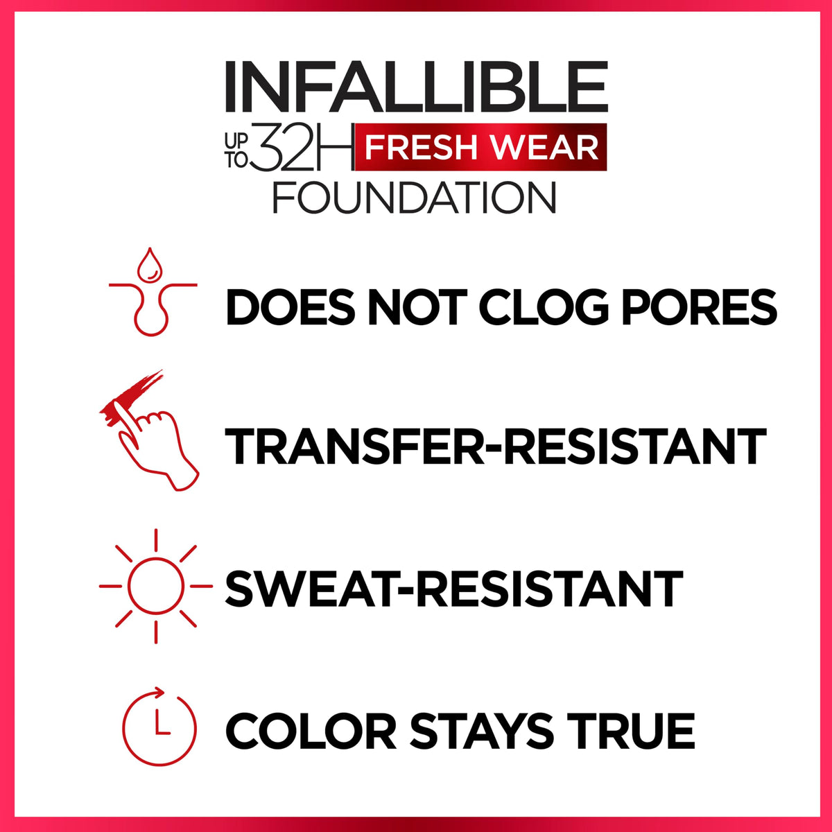 L'Oréal Paris Infallible Fresh Wear Foundation