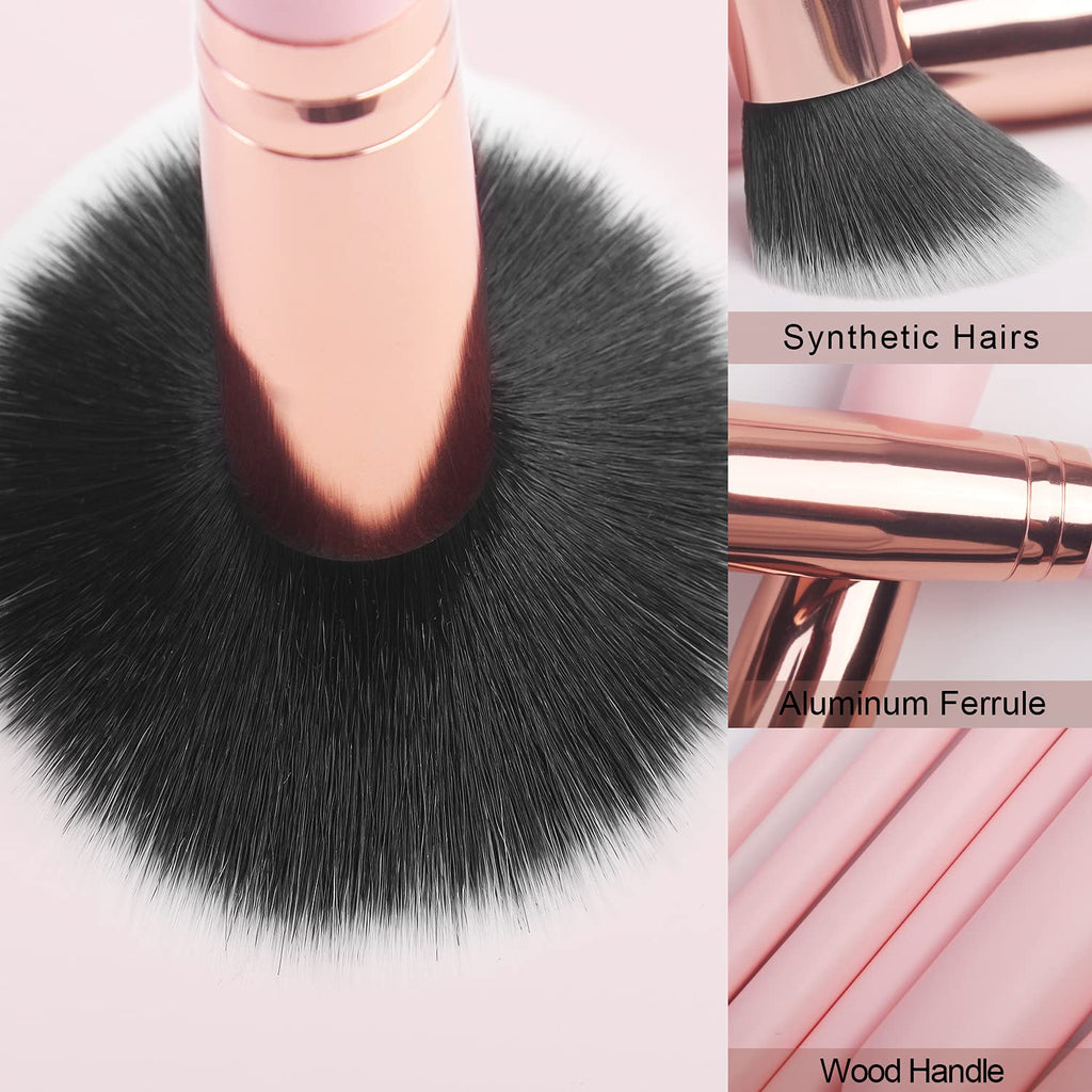 Real Perfection 16-Piece Makeup Brush Set