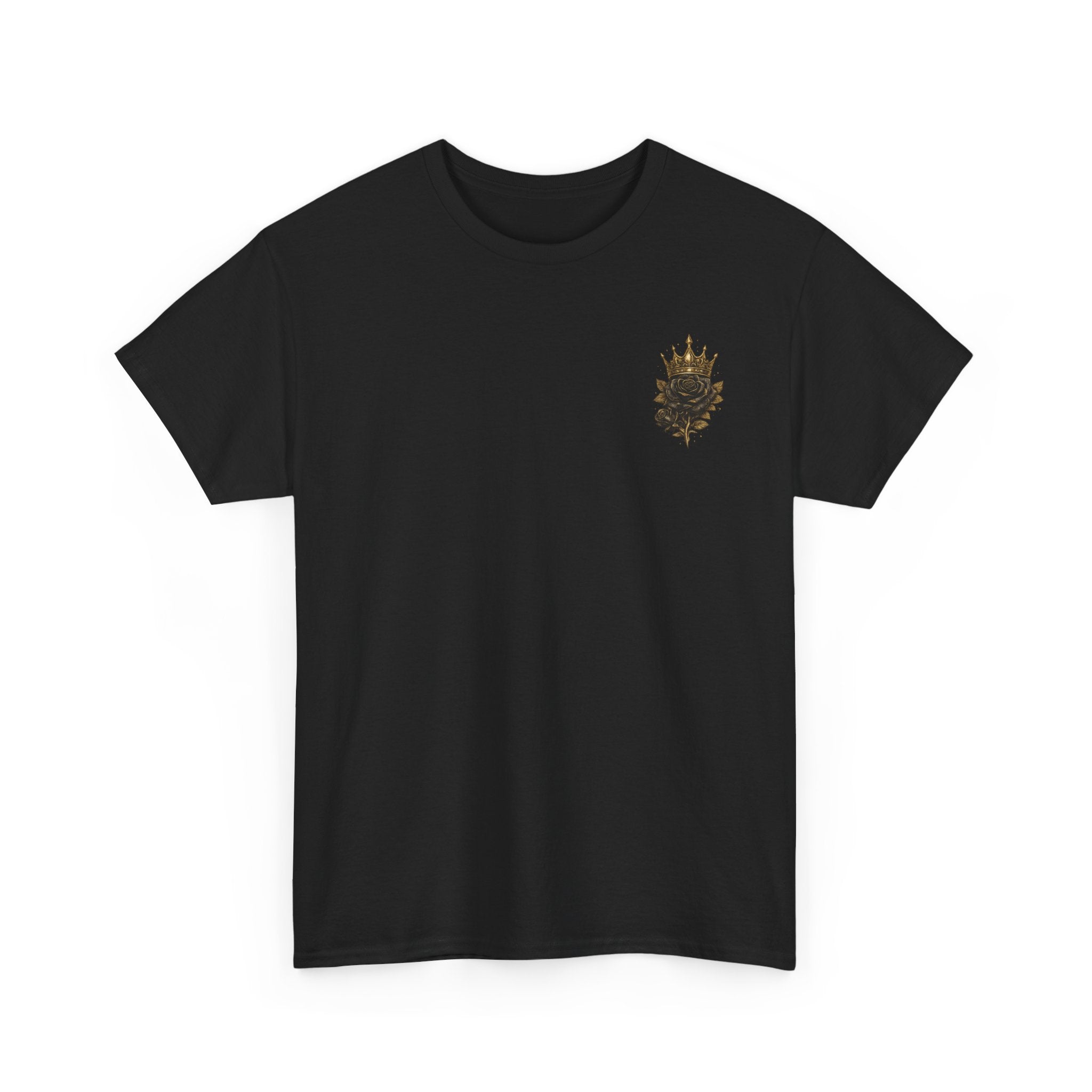Flor de Poder Rose T‑Shirt — Rose Crest Graphic Tee