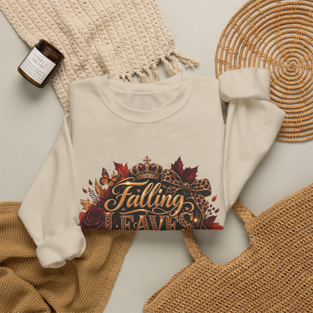 Falling Leaves, Rising Standards | Crewneck Sweatshirt