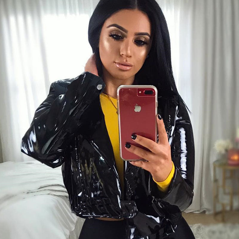 Queen Energy Vegan  leather jacket