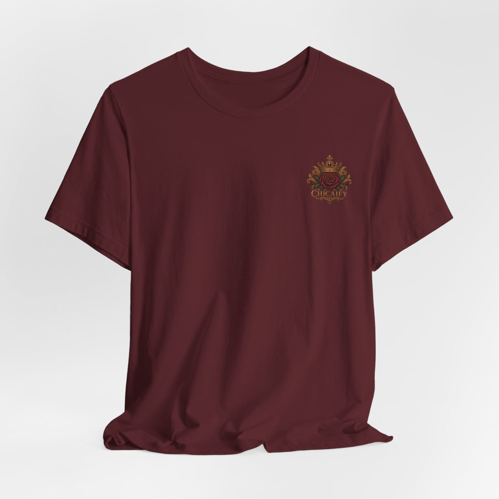 Adelita Rebelde – No Nací Para Obedecer | Chicaify Originals | Unisex Jersey Short Sleeve Tee