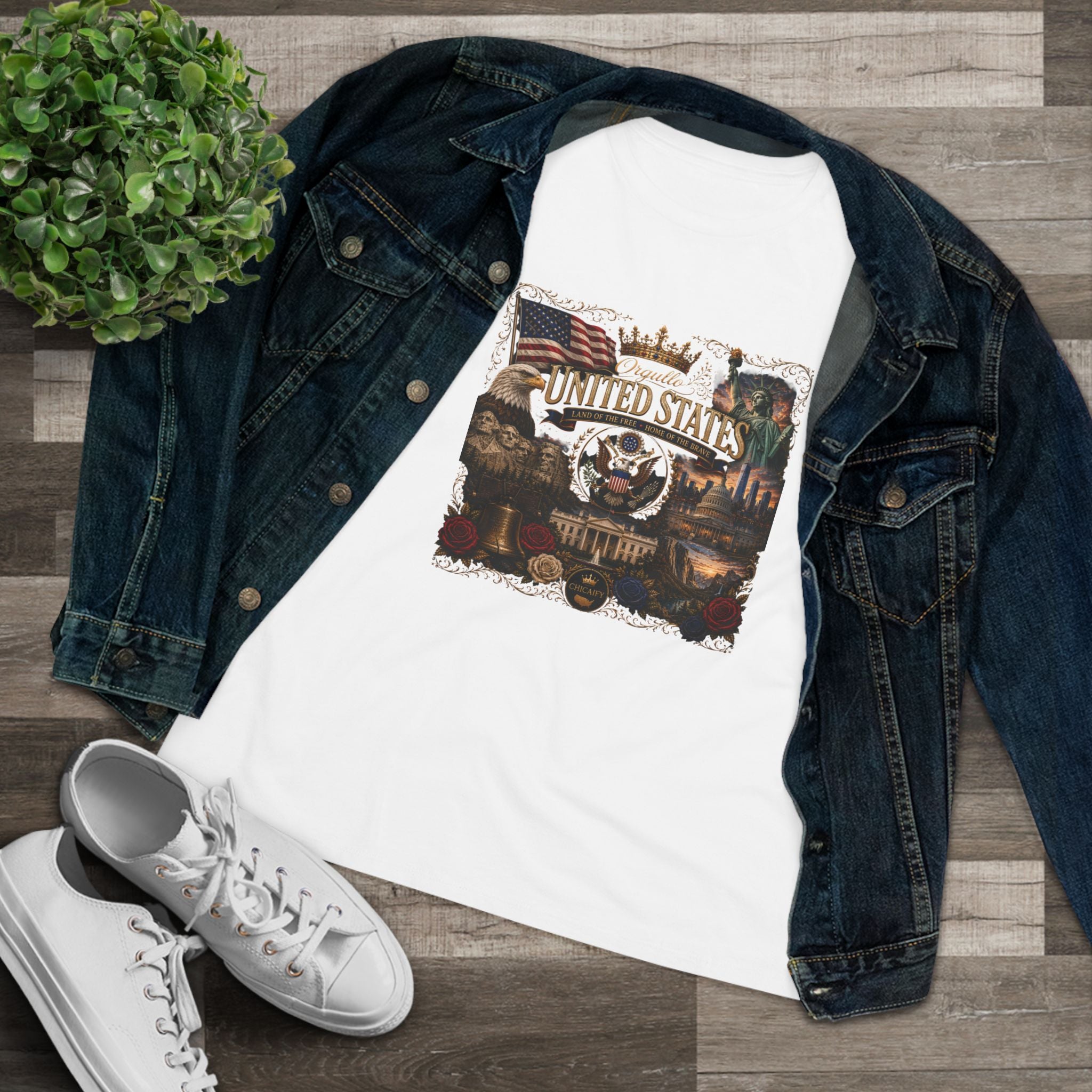 United States Heritage | Raíces Unidas Collection Cotton Tee