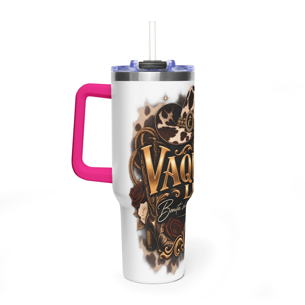 Vaquera Lux – Bonita, Brava y Bien Vestida | Vacuum Thermal Tumbler, 40oz