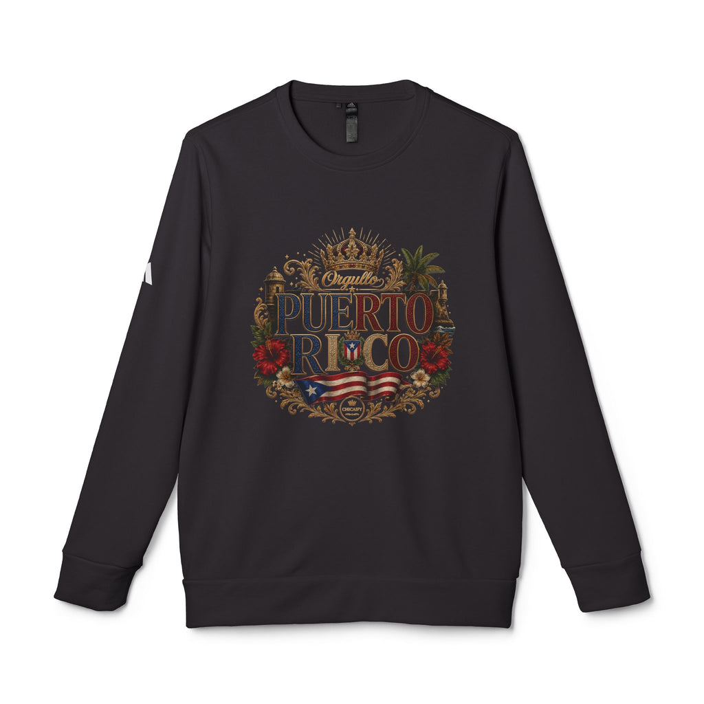 Isla de Orgullo | Puerto Rico Heritage adidas Fleece Crewneck Sweatshirt