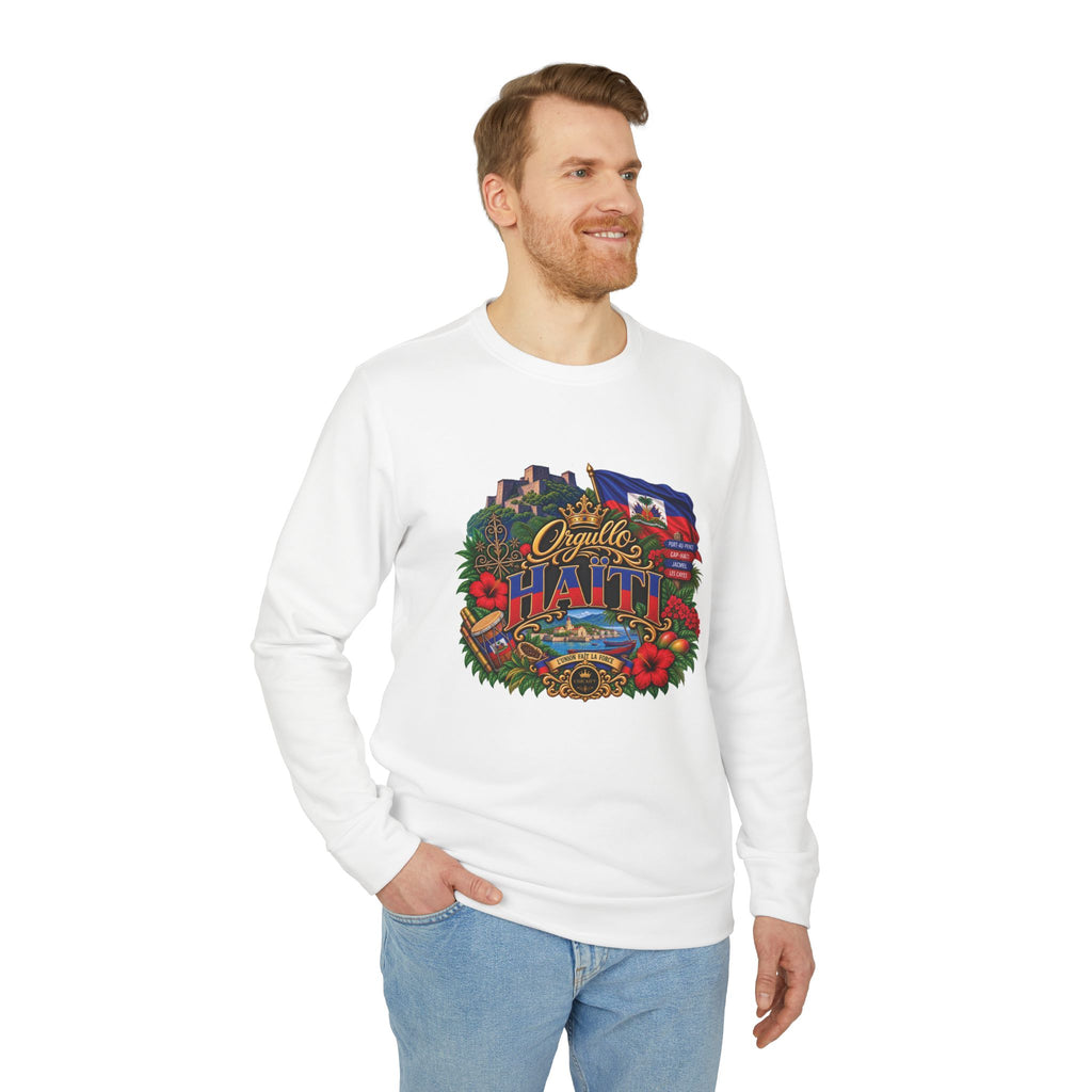 Orgullo Haiti — Raíces Unidas Collection | adidas Crewneck Sweatshirt