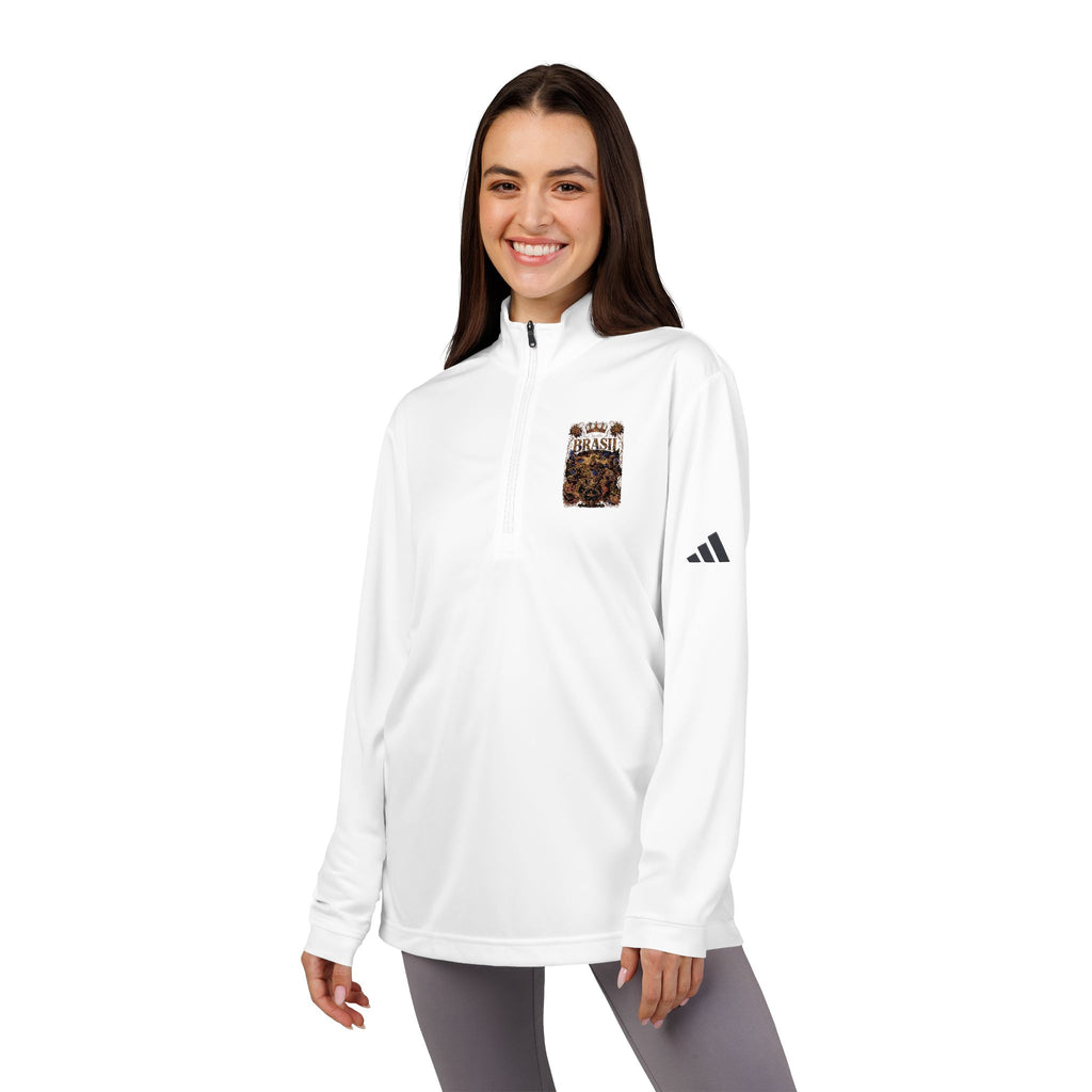 BRAZIL — RAÍCES UNIDAS - adidas® Quarter-Zip Pullover (Embroidery)