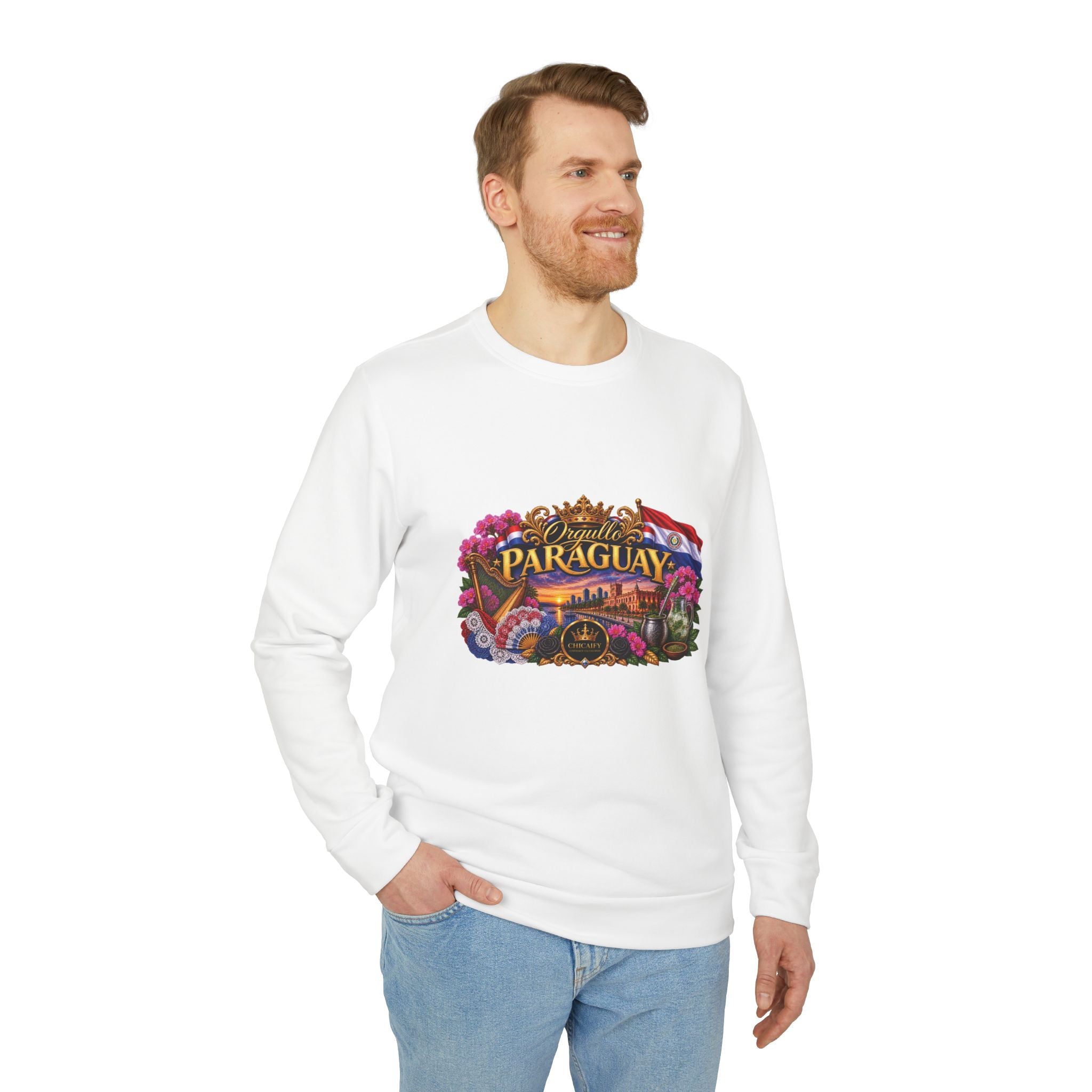 Orgullo Paraguay — Raíces Unidas Collection | adidas Crewneck Sweatshirt