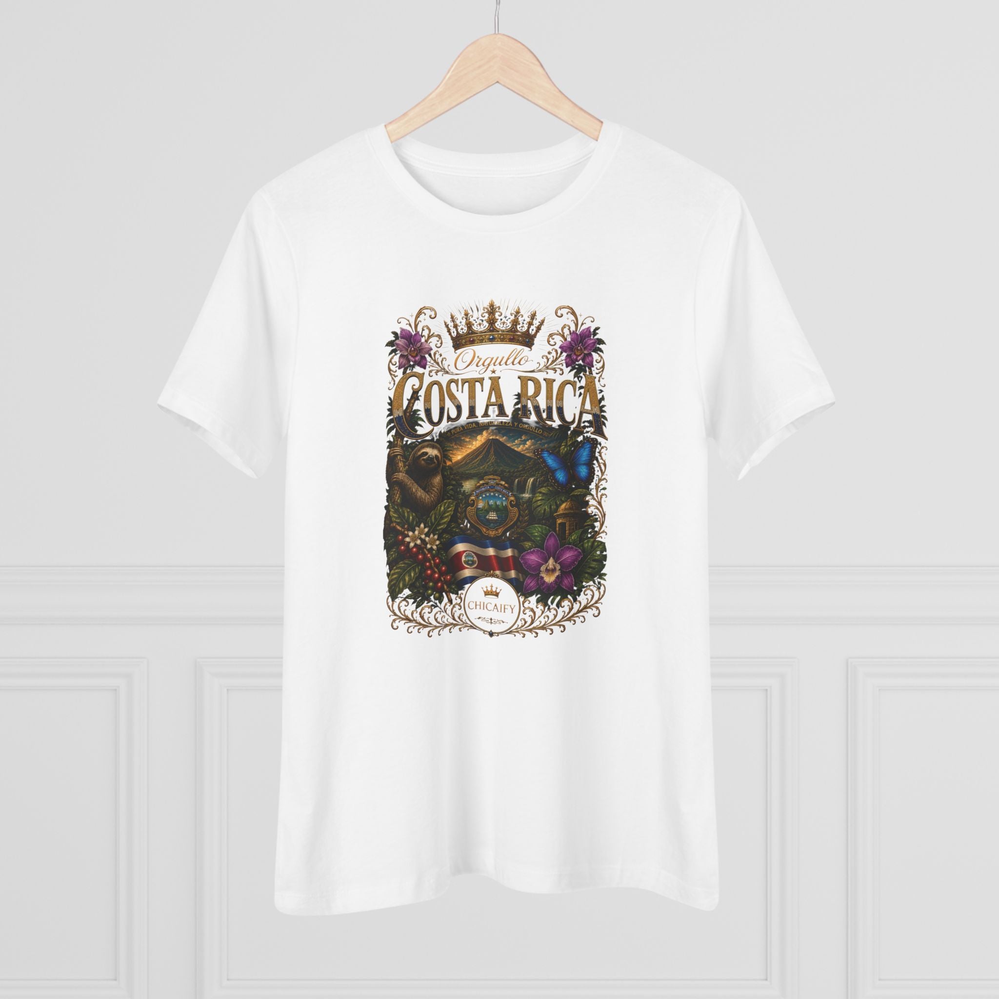 Pura Vida Eterna | Costa Rica Heritage  Cotton Tee