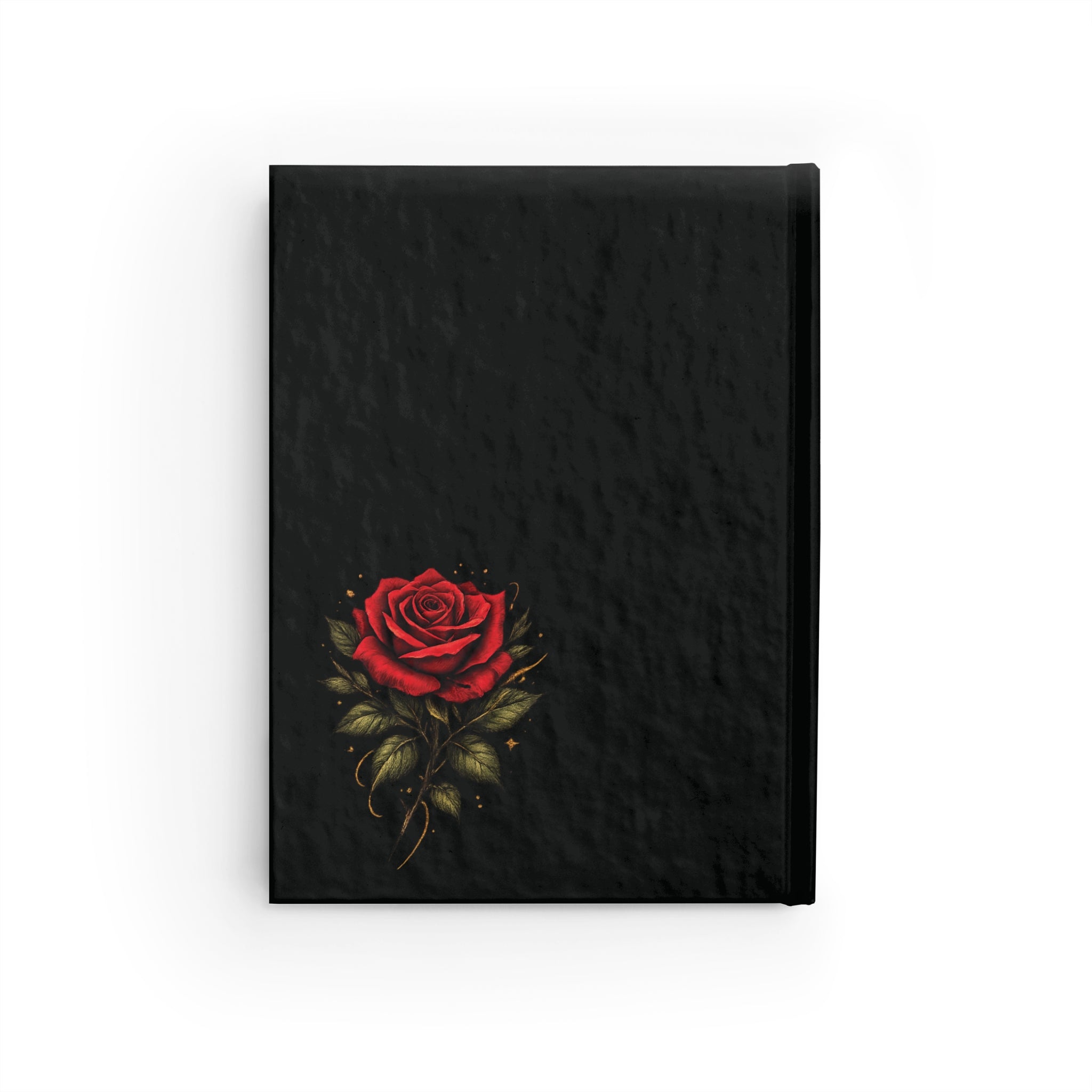 Jefa Energy Rose Crown Journal | Blank Lined Notebook, Empowerment Floral Cover