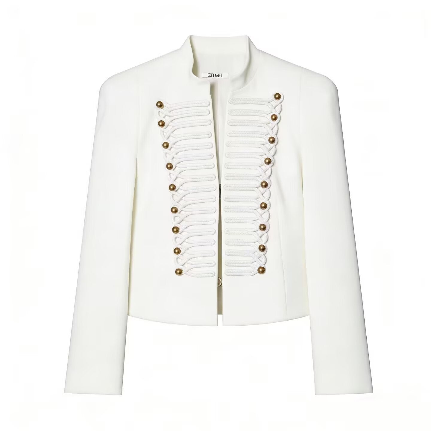 Versatile slim fit suit jacket with shoulder pads