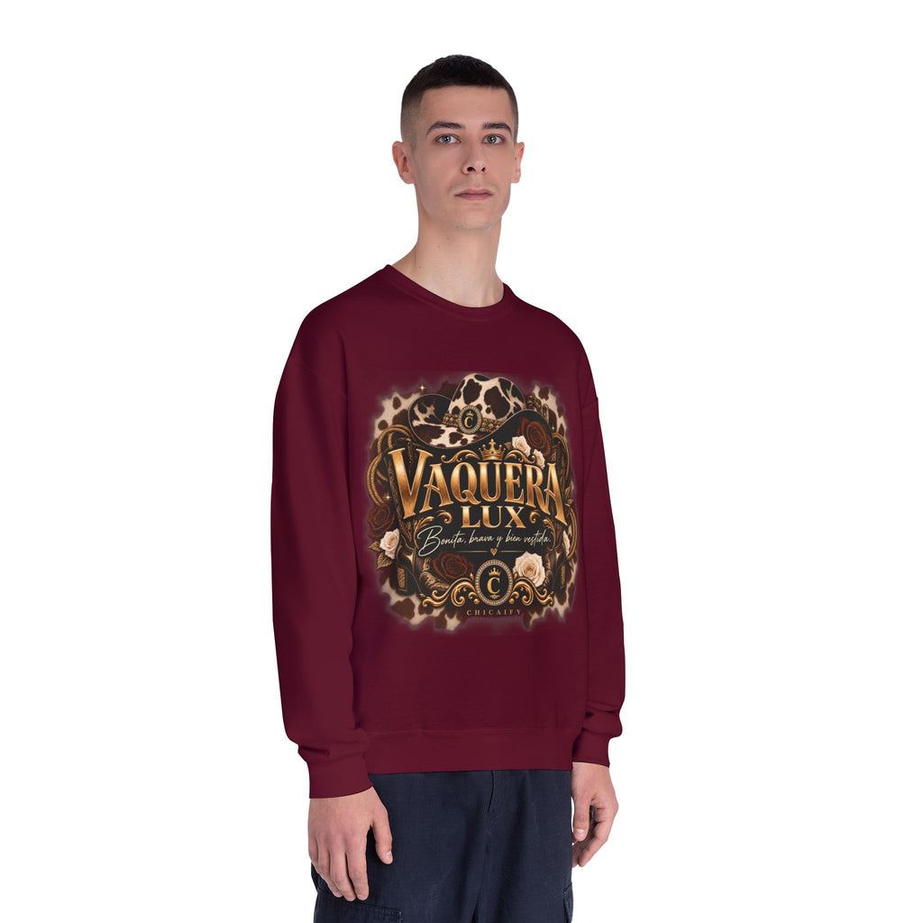 Vaquera Lux – Bonita, Brava y Bien Vestida | NuBlend® Crewneck Sweatshirt