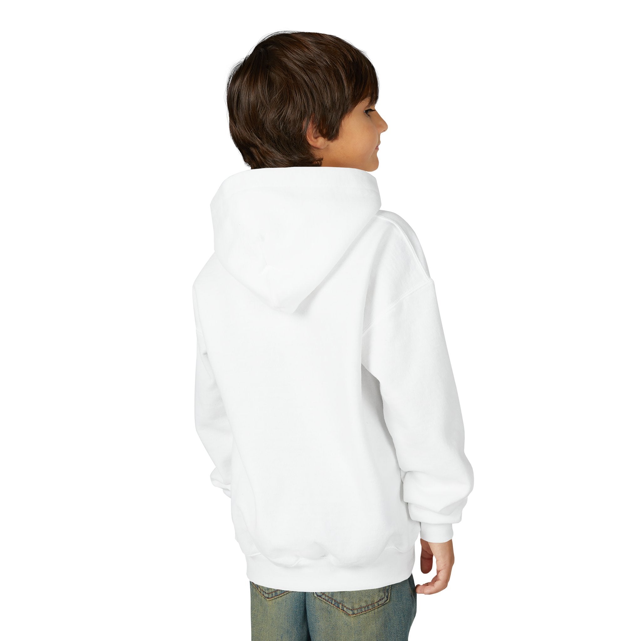 Youth Hoodie — "Una Reina Crece Conmigo" Cute Princess Graphic
