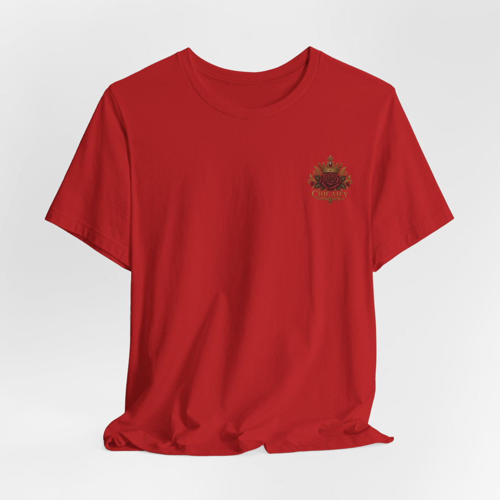 Adelita Rebelde – No Nací Para Obedecer | Chicaify Originals | Unisex Jersey Short Sleeve Tee