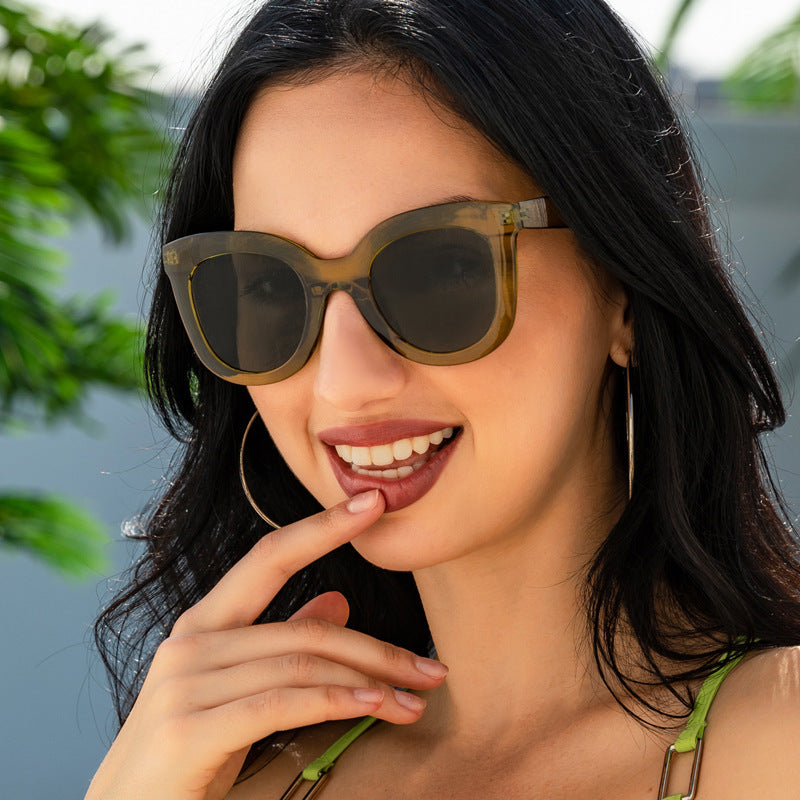Large Rim Sunglasses Women