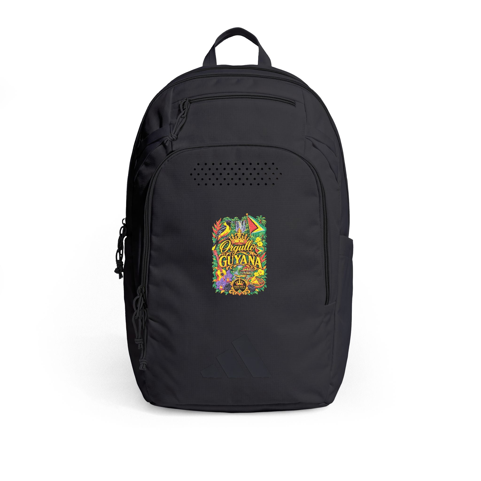 Orgullo Guyana — Raíces Unidas Collection | adidas® Defender 5 Backpack (Embroidery)
