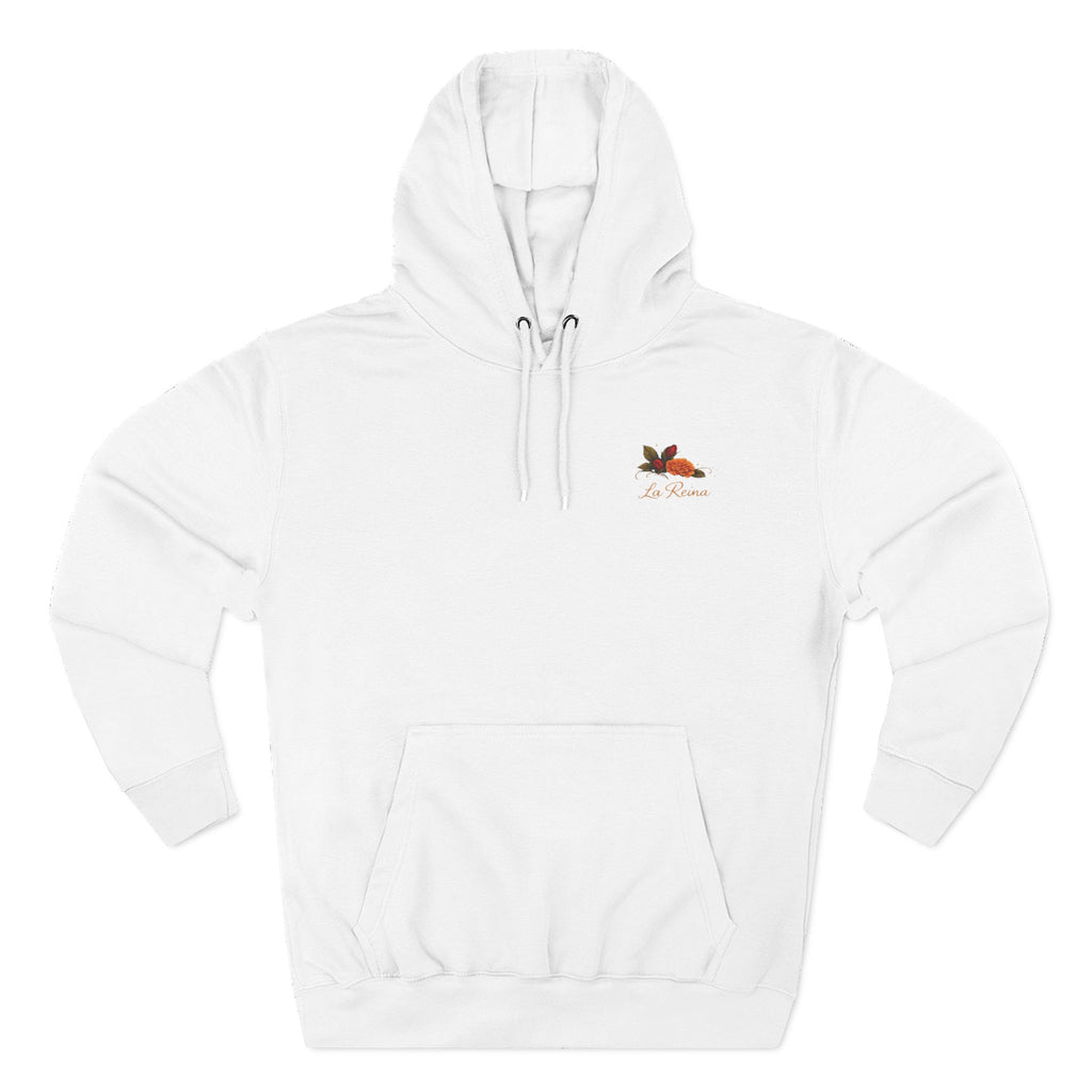 Floral 'Hecha de Fuerza y Flores' Hoodie