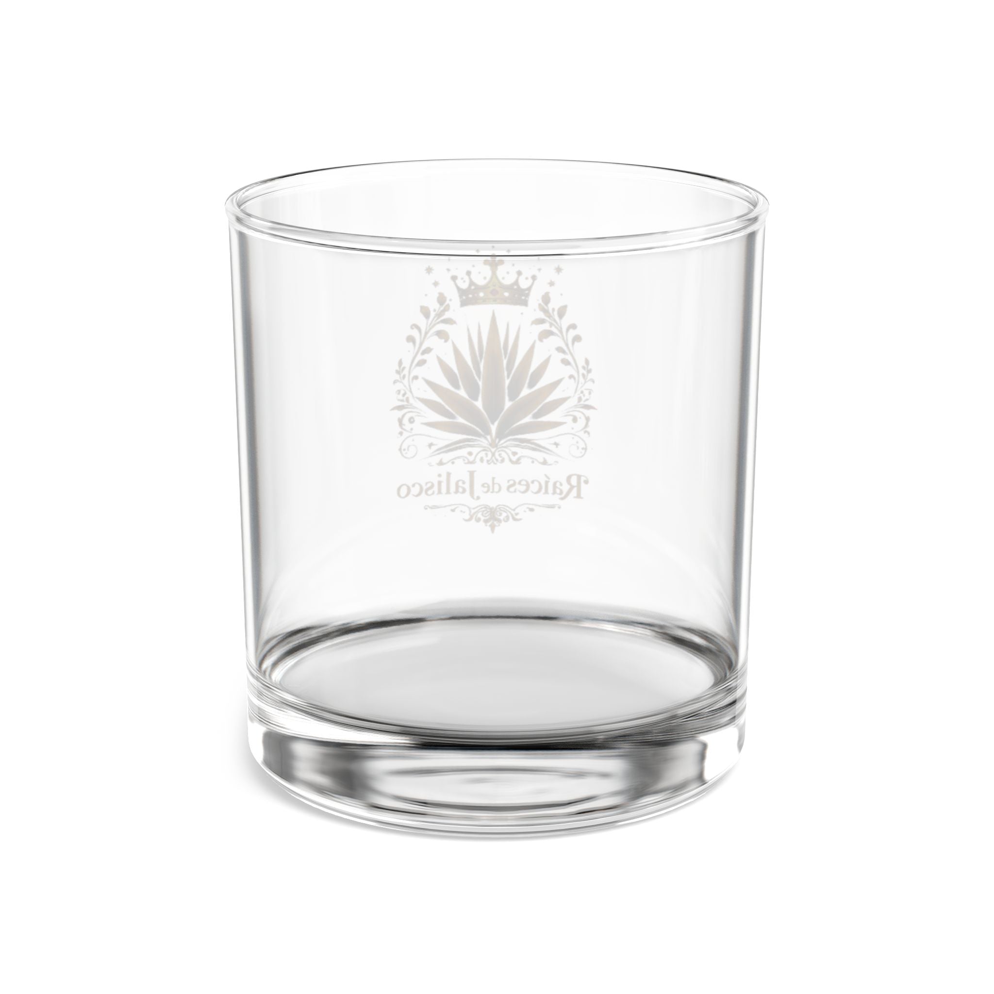 Gold Crown Agave Rocks Glass — 10oz Whiskey Tumbler