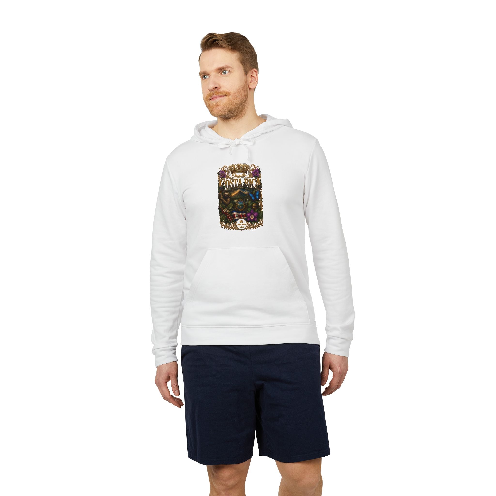 Pura Vida Eterna | Costa Rica Heritage adidas Fleece Hoodie