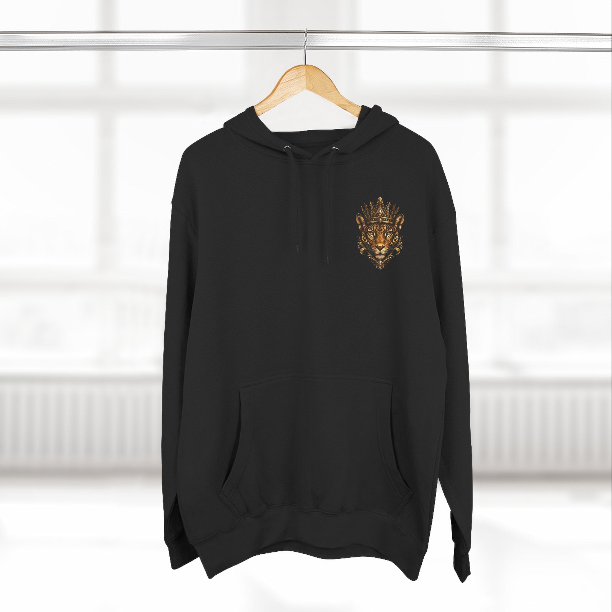 Golden Crowned Jaguar — Graphic Fleece Pullover