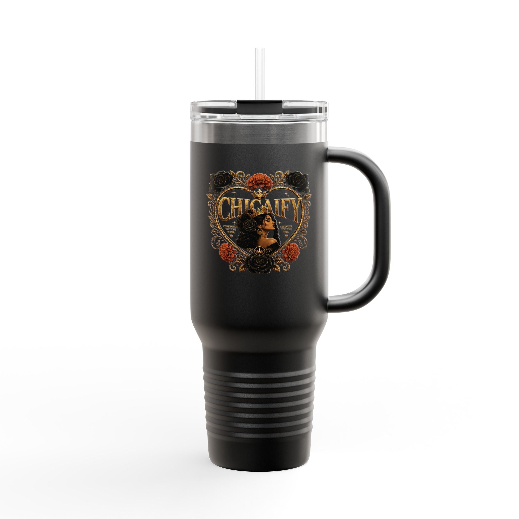 Chicaify® Be Bold. Take Up Space. Statement | Insulated Travel Mug, 40oz