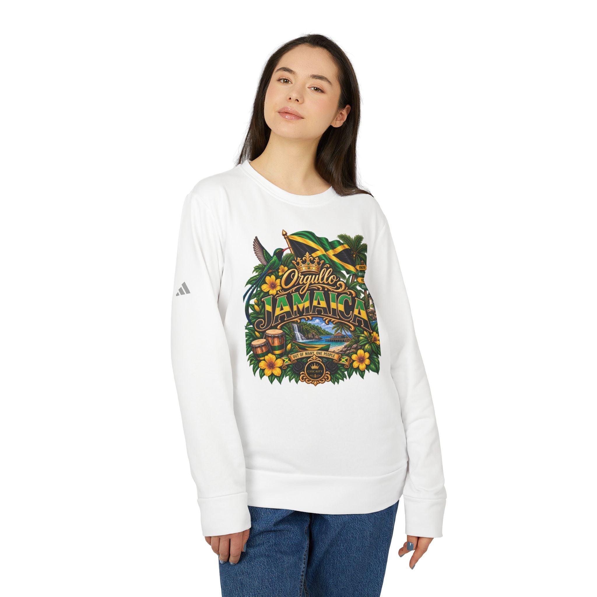 Orgullo Jamaica — Raíces Unidas Collection | adidas Sweatshirt